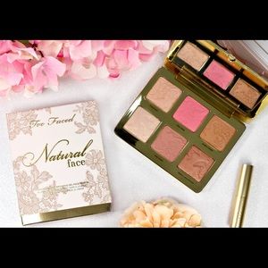 BNIB Too Faced Natural Face Palette